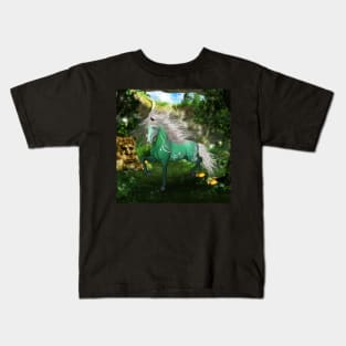 Wonderful fantasy horse Kids T-Shirt